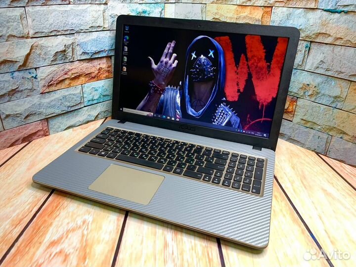 Игровой Asus 4 ядра GeForce 4GB 256SSD Full HD