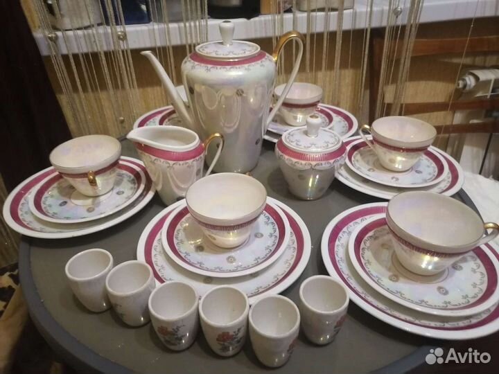 Эксклюзивный кофейный сервиз гдр 60х годов