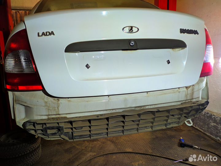 Задняя часть калина седан