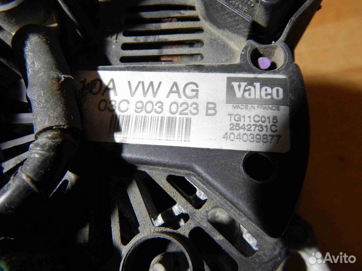 Генератор Volkswagen Golf V