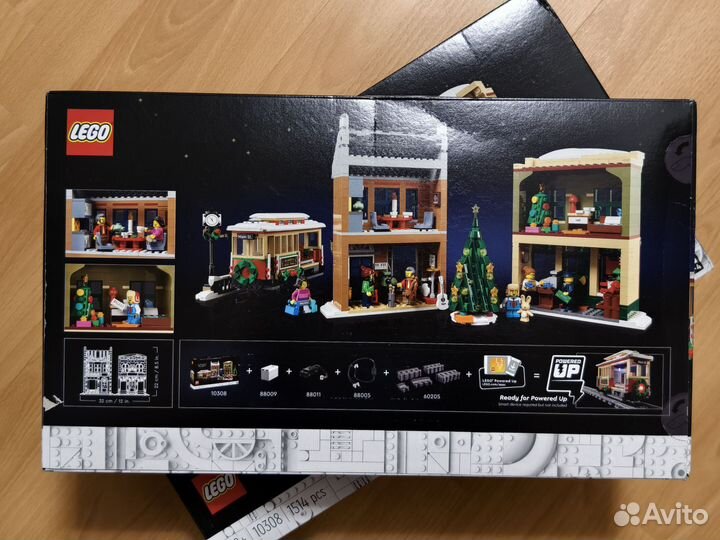 Новый Lego 10308 Главная Рождественская улица