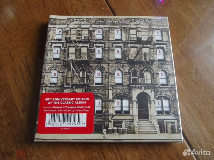 CD Led Zeppelin Physical graffiti USA Sealed