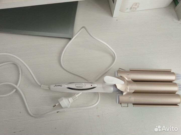 Плойка тройная для волос