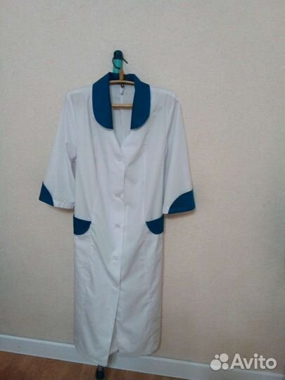 Медицинский халат новый,размер 48, 50