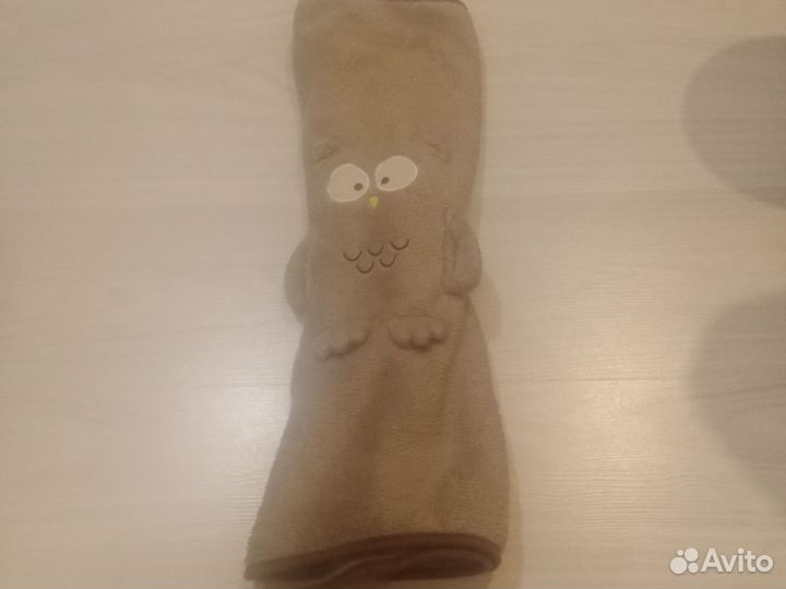 Детское одеяло в коляску,Совушка