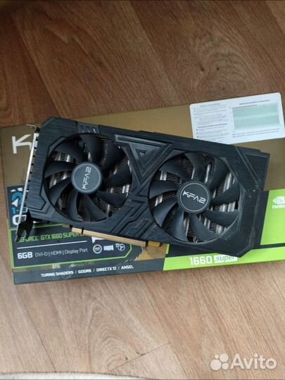 Видеокарта gtx1660 super