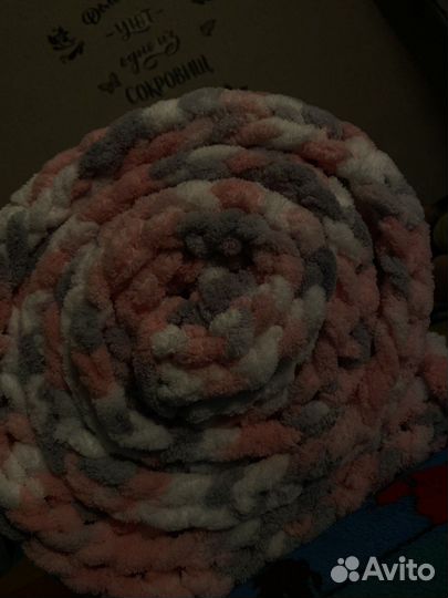 Пледы из пряжи ализе пуффи