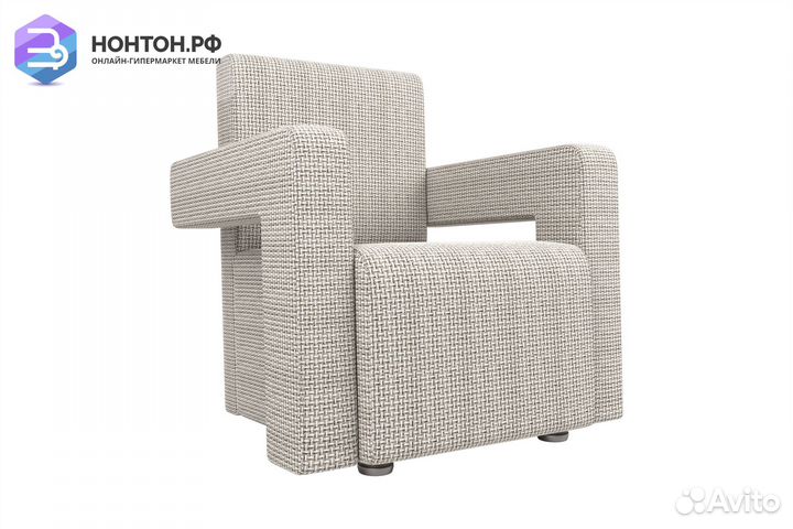 Кресло Рамос рогожка бежевая