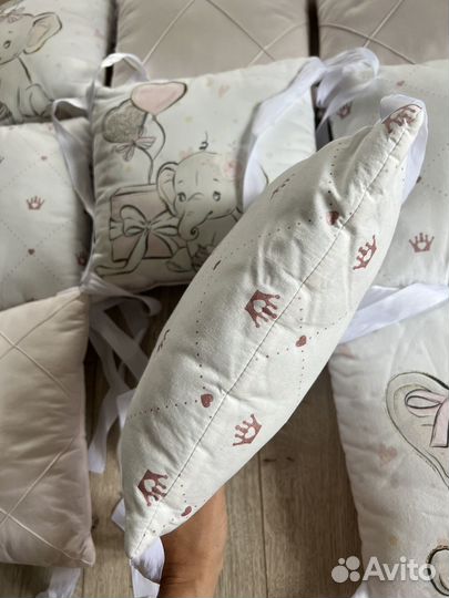 Бортики в кроватку