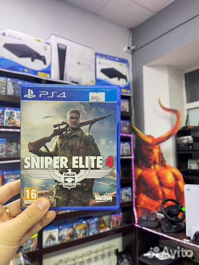 Снайпер Элит 4 ps5 ps4 продажа обмен