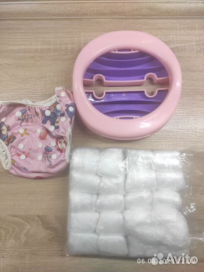 Дорожный горшок, пакеты, памперс для моря