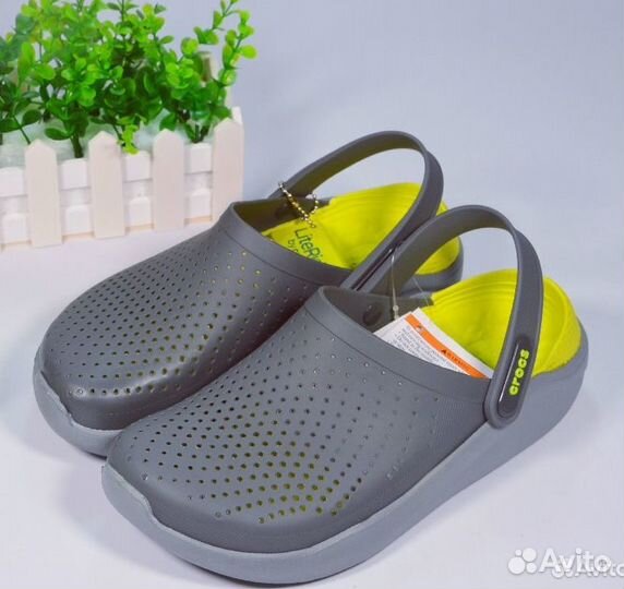 Кроксы LiteRide clog шлепанцы Crocs сабо