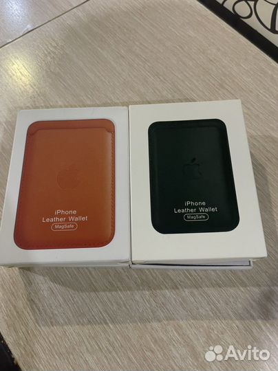 Кошелек apple wallet magsafe для iPhone кардхолдер