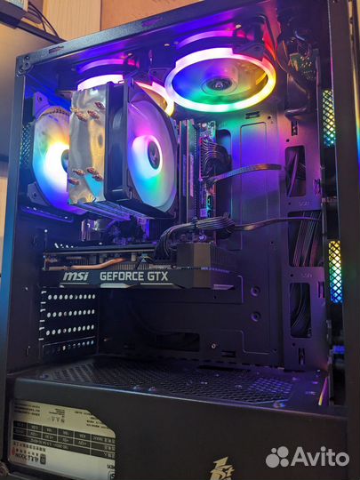 Игровой пк i7-6700/ 16gb/ GTX1660S/ 700w/ RGB