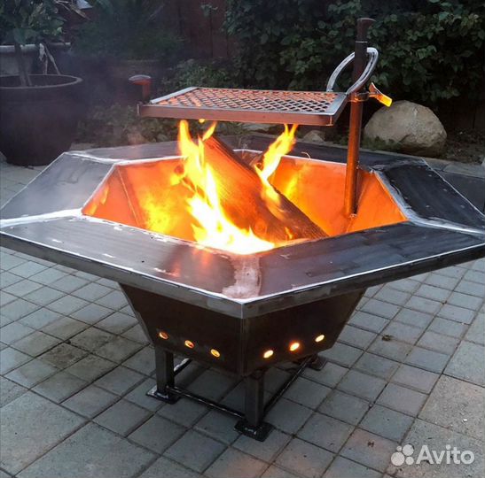 Очаг Гриль для лаунч зон