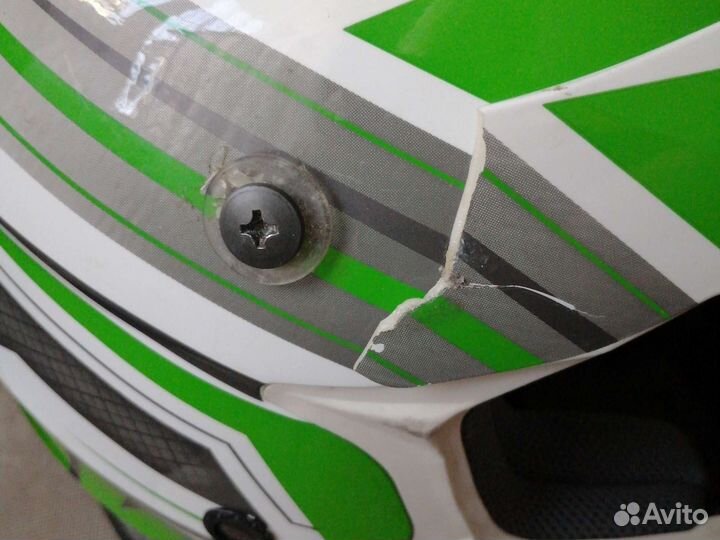 Мотошлем кроссовый