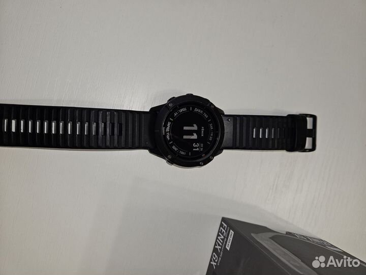 Часы garmin fenix 6x pro solar titanium