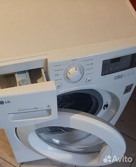 Стиральная машина lg direct drive 6 кг