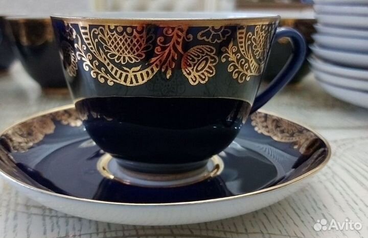 Чашки кобальт лфз