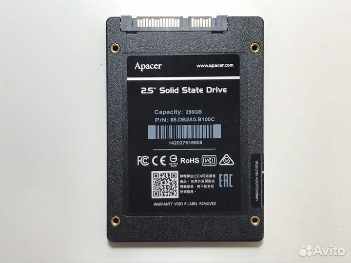 SSD Apacer Panther 256gb