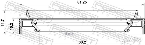 Сальник привода ford focus CEW 2014- EU