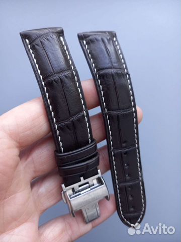 Ремешок из кожи крокодила для Longines