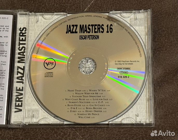 Oscar Peterson – Verve Jazz Masters 16