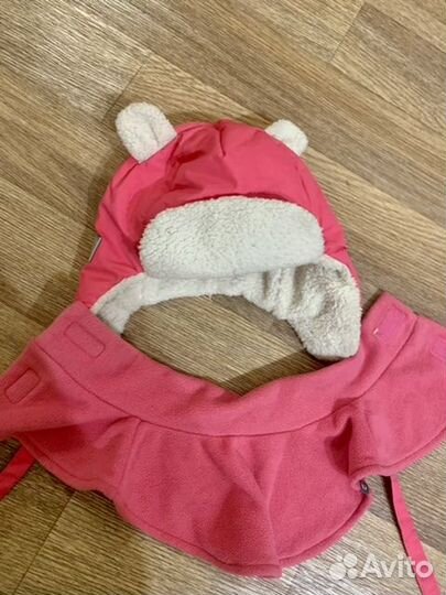 Набор шапка манишка crockid