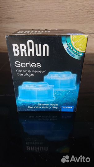 Картридж для бритв Braun с чистящей жидкостью CCR1