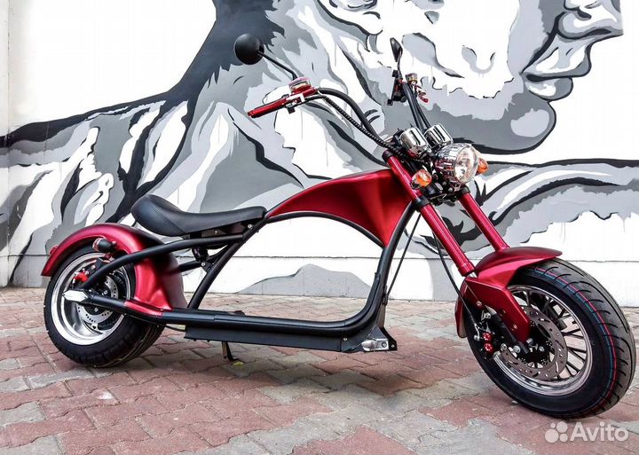 Электробайк чоппер
