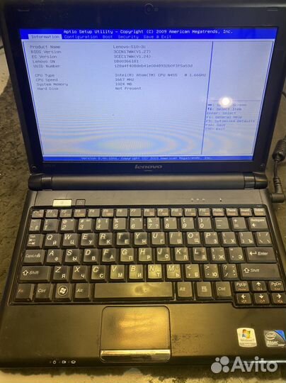 Нетбук lenovo s10-3