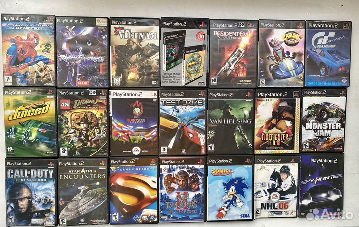 Игровые диски для PS2 (Чипован.)