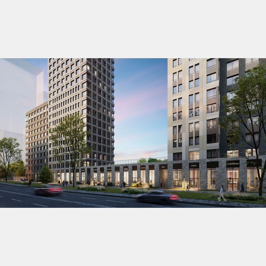 1-к. квартира, 34 м², 17/40 эт.