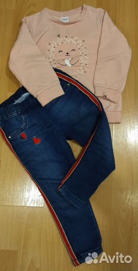 Вещи пакетом на девочку 92