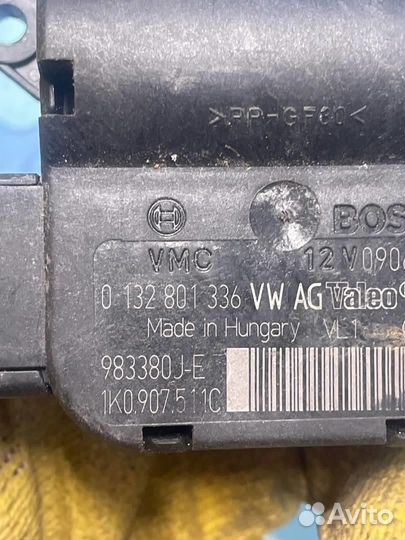 Моторчик заслонки печки (сервопривод) 1K0907511C