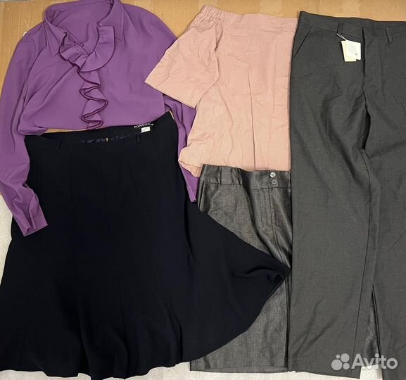 Женские вещи пакетом 48 50,мешком, коробка