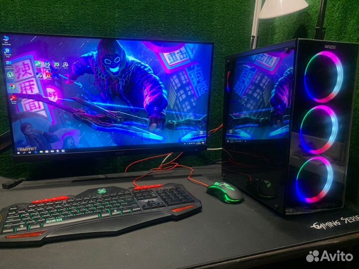Новый Игровой Intel Xeon 2670V3\16DDR4\RX590 Nitro