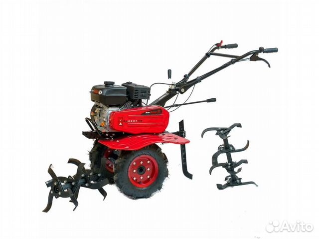 Мотоблок полная комплектация 7 л.с., чугун. ред