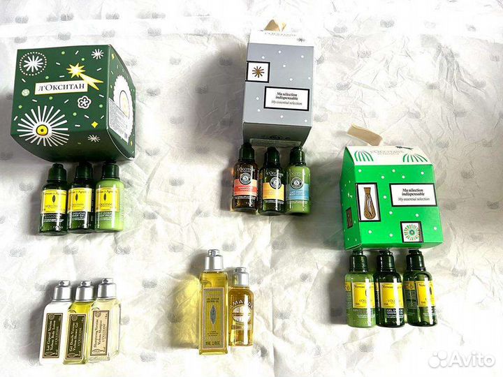 Loccitane, CeraVe, Vichy, kenzo, kiehl,S