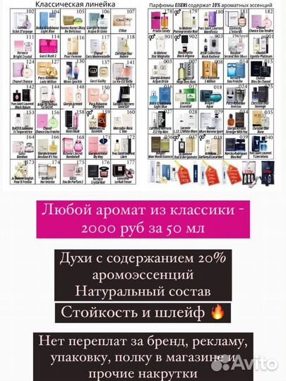 Парфюм Еssens