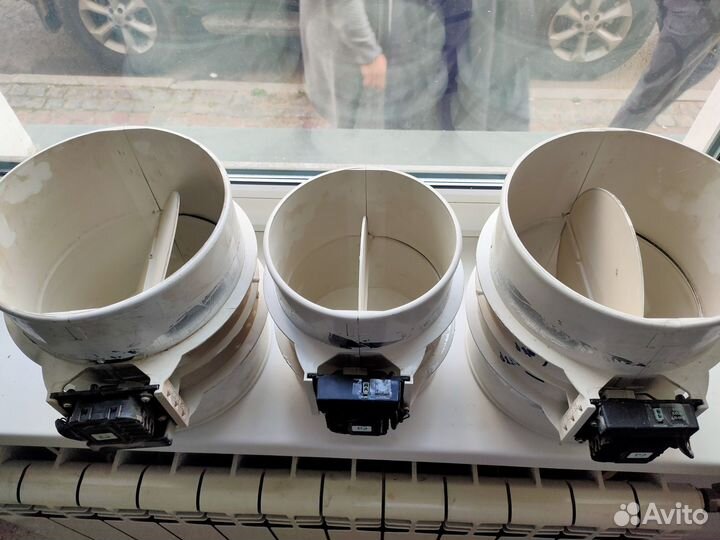 Воздушный клапан с электроприводом