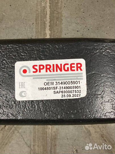 Полурессора 1/48x100 500+435 \SAF 1004801SF3149005