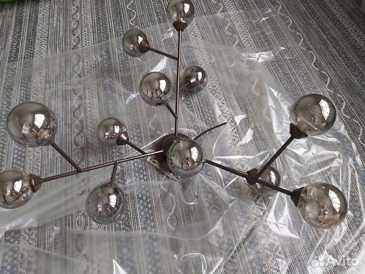 Потолочная люстра новая vitaluce V4865-7/12PL