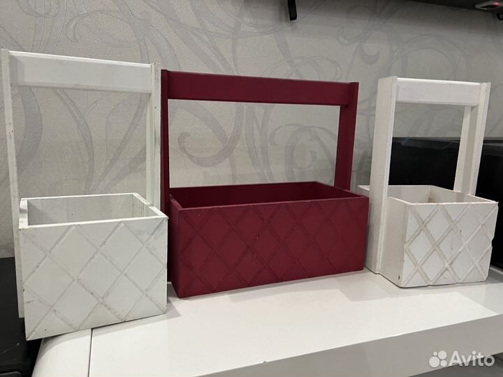 Ящики для цветов 3шт