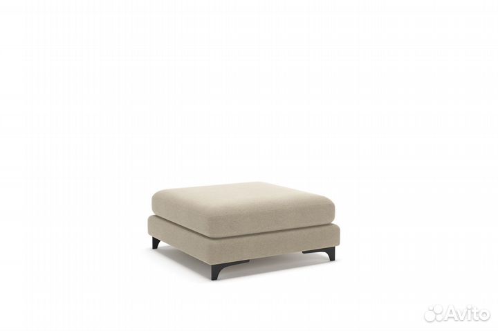 Oscar пуф рогожка бежевый