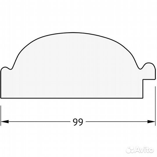 Зеркало Evoform Exclusive 139х59 BY 3519 с фацето
