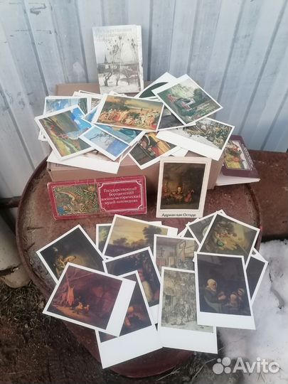 Антиквариат Открытки времен СССР