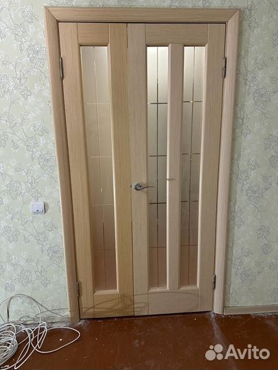 Двери с коробками межкомнатные из новостройки