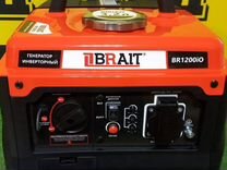 Генератор инверторный Brait BR1200iO 1.1кВт медь