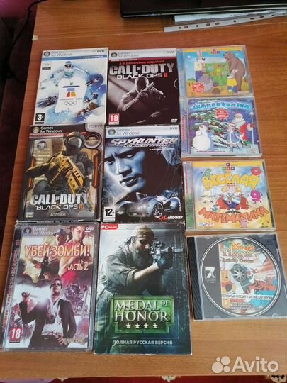 Компьютерные игры диски